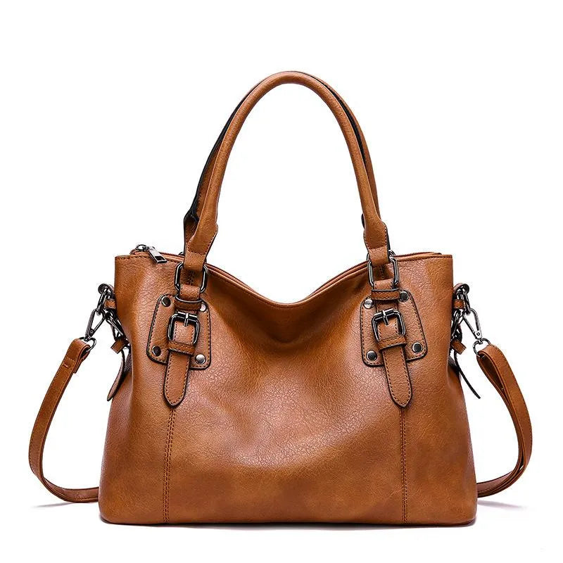 Borsa a spalla da donna in pelle