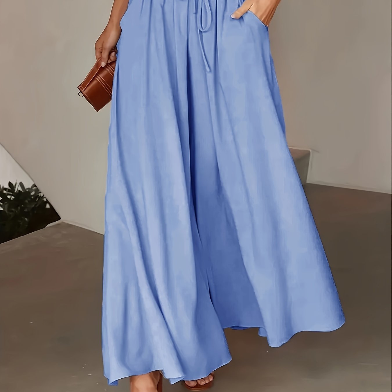 Pantaloni palazzo donna a vita alta – stile boho e comfort estivo