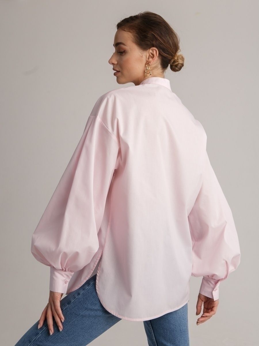 Camicia a maniche lunghe Premium Puffed Cherry da donna