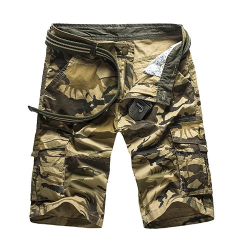 Pantaloni cargo corti da uomo