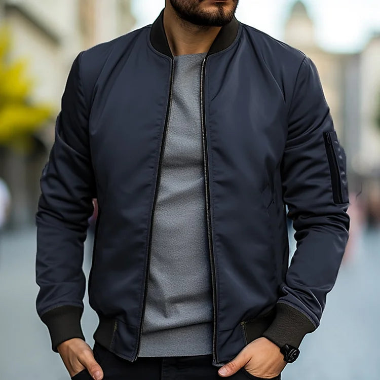 Bomber da uomo elegante e di alta qualità