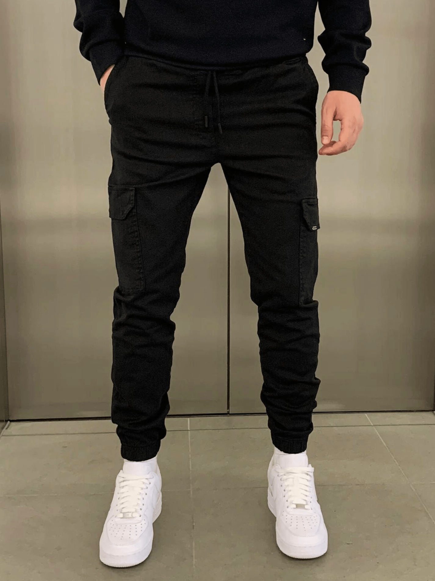 Pantaloni cargo jogger aderenti da uomo di alta qualità - stile e comfort