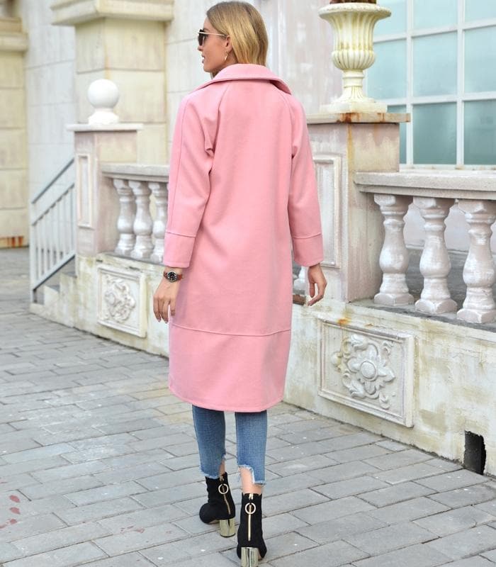 Cappotto lungo da donna di qualità premium: elegante e caldo