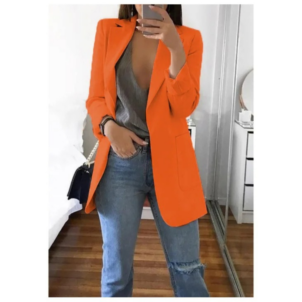 Blazer lungo donna Premium sofisticato e senza tempo