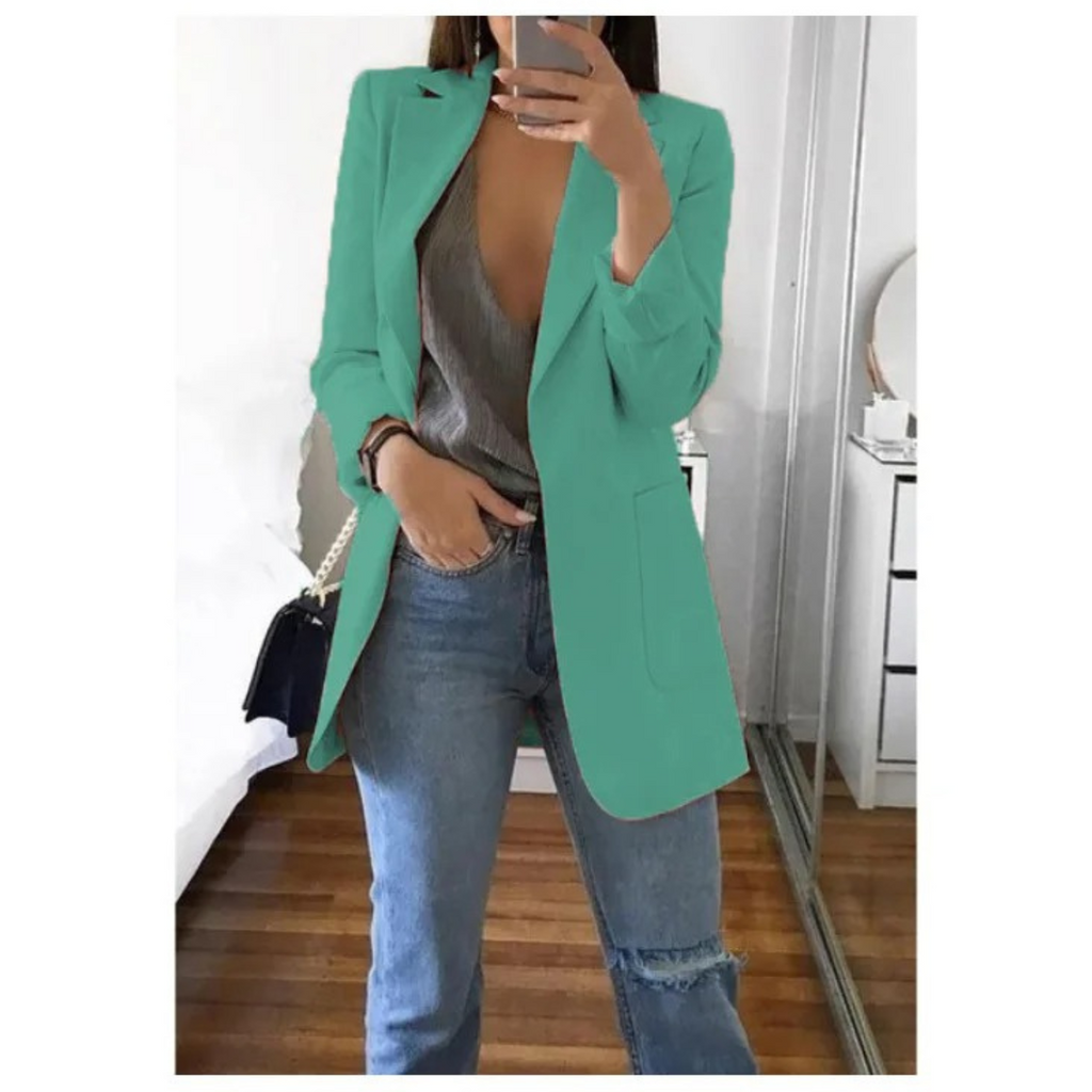 Blazer lungo donna Premium sofisticato e senza tempo