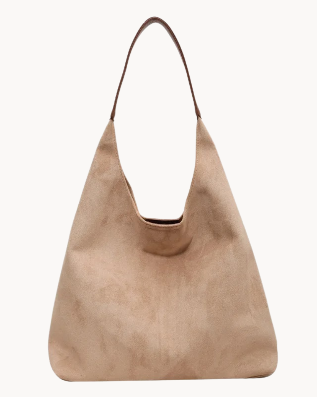 Borsa hobo in pelle scamosciata da donna - elegante e versatile per lavoro e tempo libero