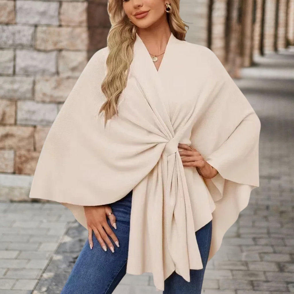 Poncho chic ed elegante per donna