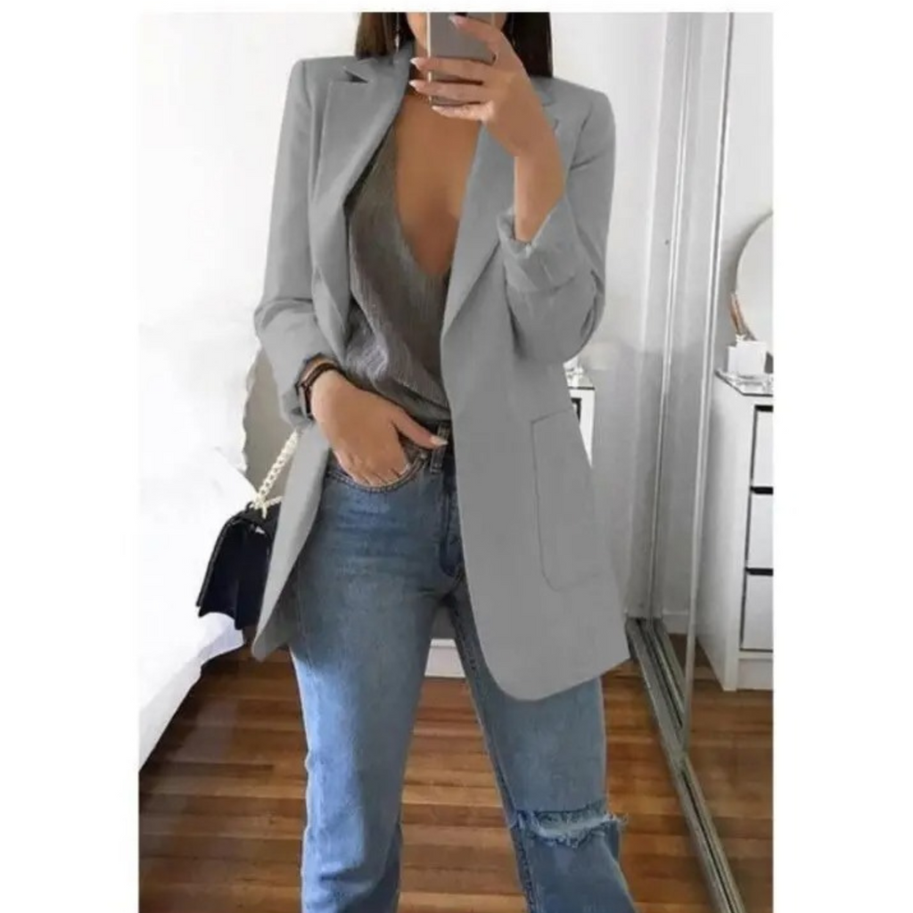 Blazer lungo donna Premium sofisticato e senza tempo