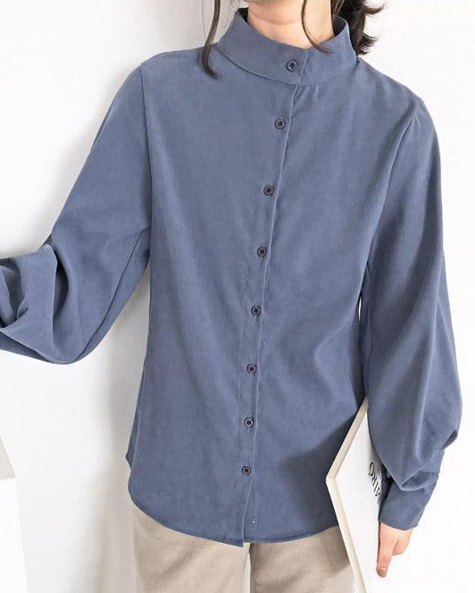 Camicia Premium a maniche lunghe da donna con cappuccio