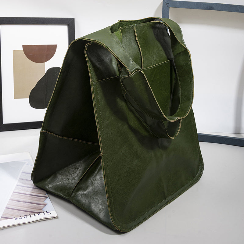 Borsa da Donna Premium Oversize in Pelle Vintage - Spaziosa