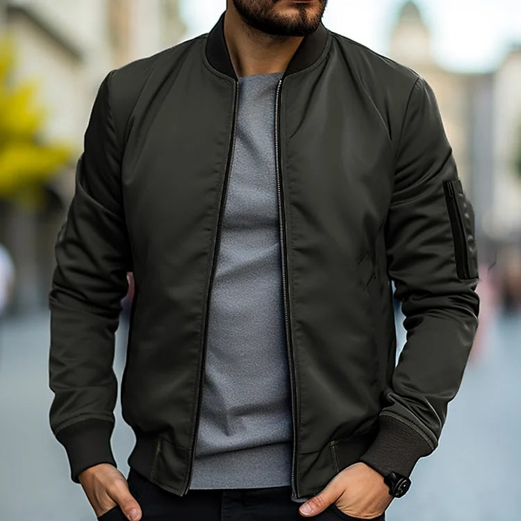 Bomber da uomo elegante e di alta qualità