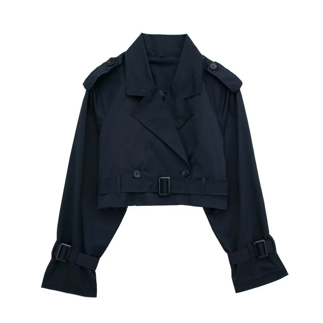 Trench corto da donna