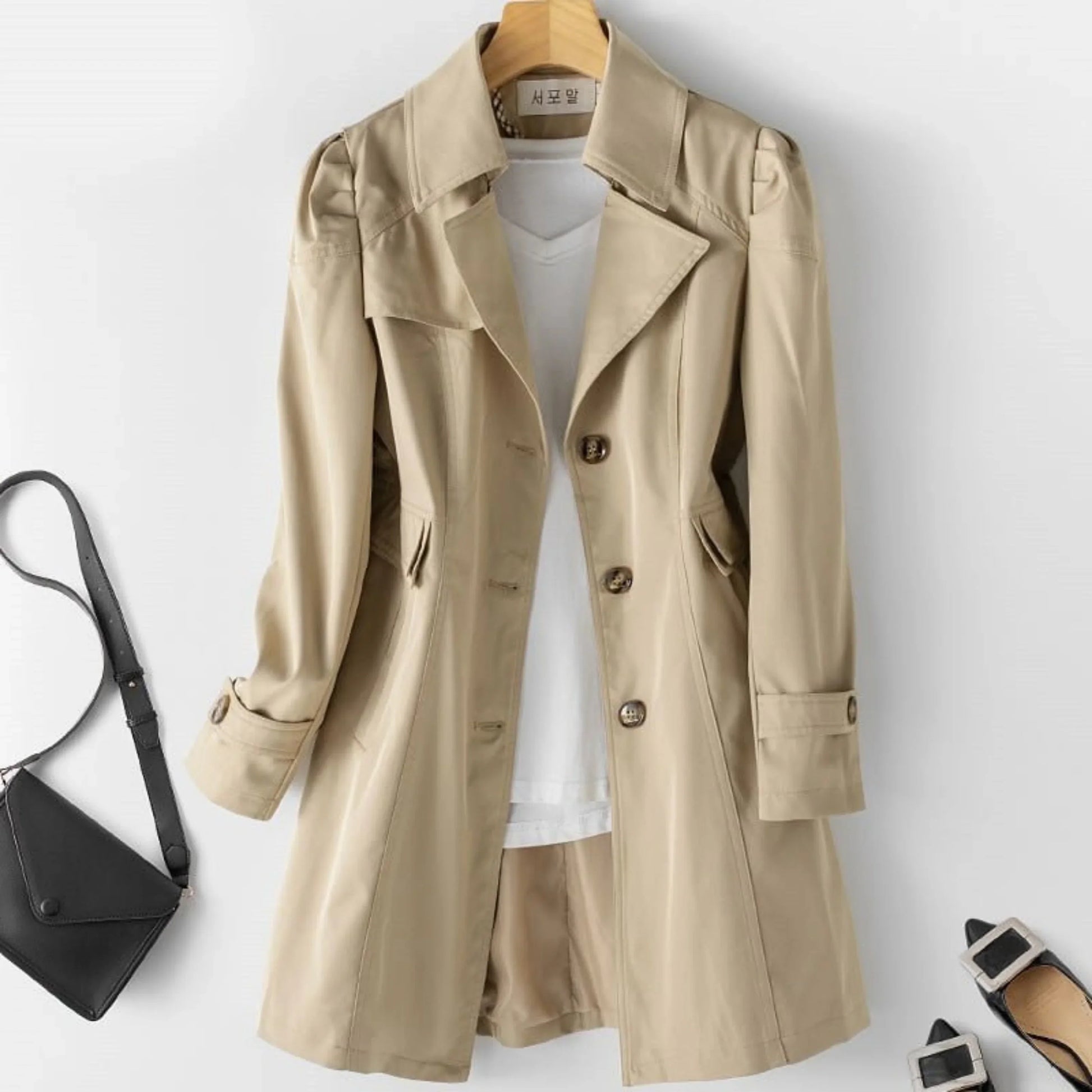Trench impermeabile da donna | Stile classico