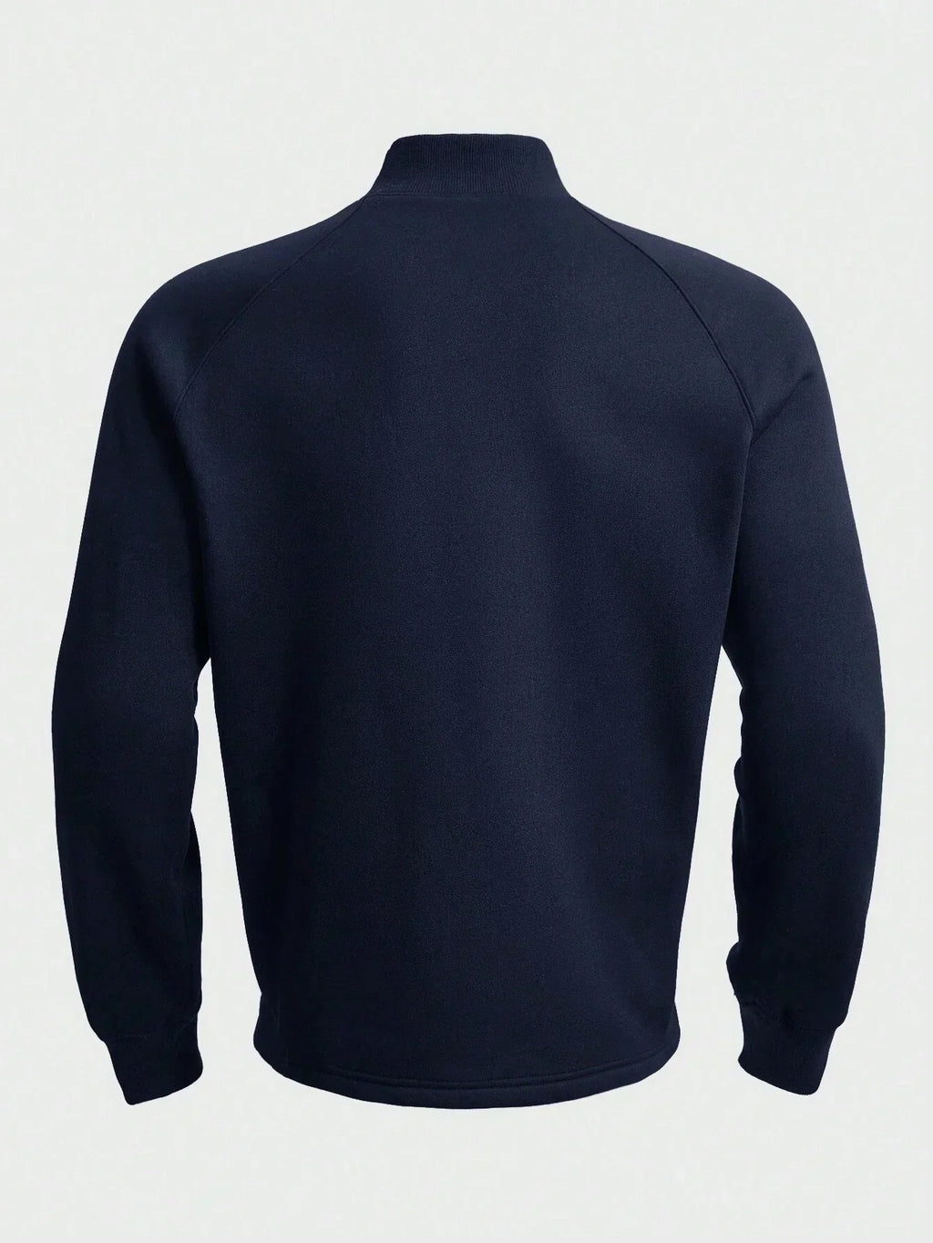 Maglione elegante con collo alto da uomo – Comodo maglione con mezza zip