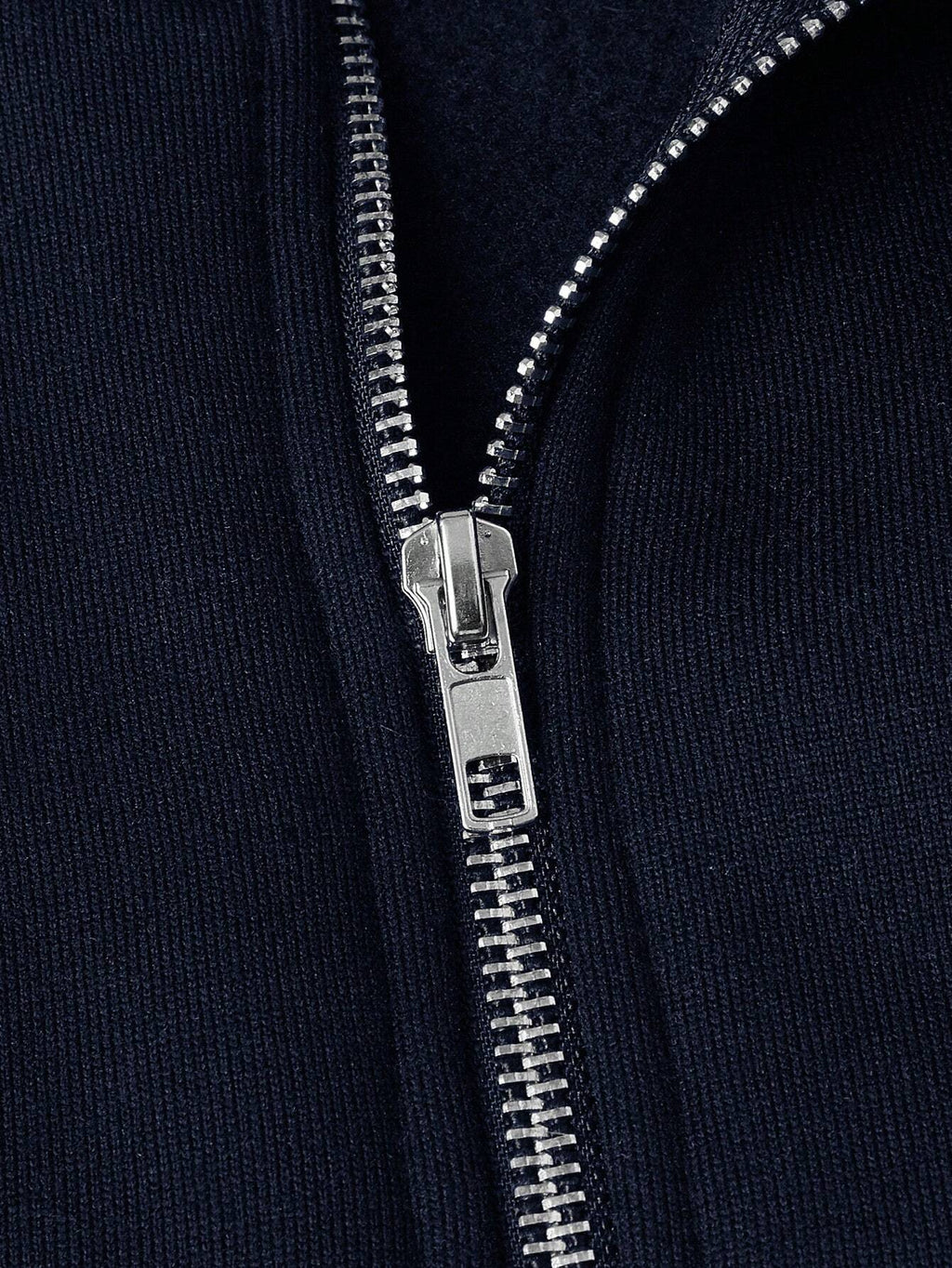 Maglione elegante con collo alto da uomo – Comodo maglione con mezza zip