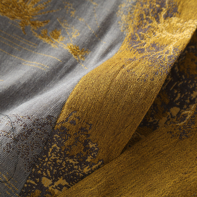 Accappatoio kimono retrò traspirante da donna con cintura