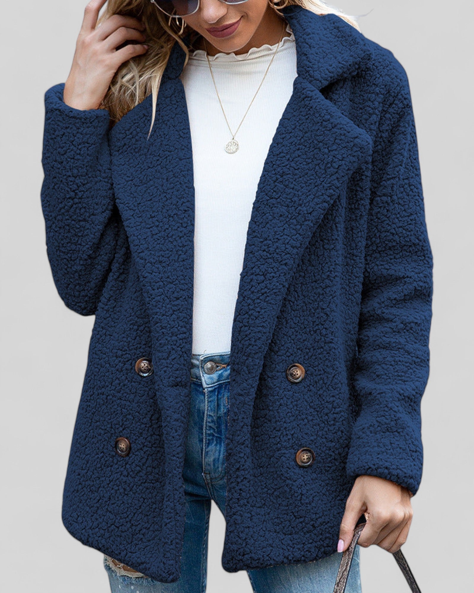 Cappotto morbido ed elegante da donna - Capispalla comodo