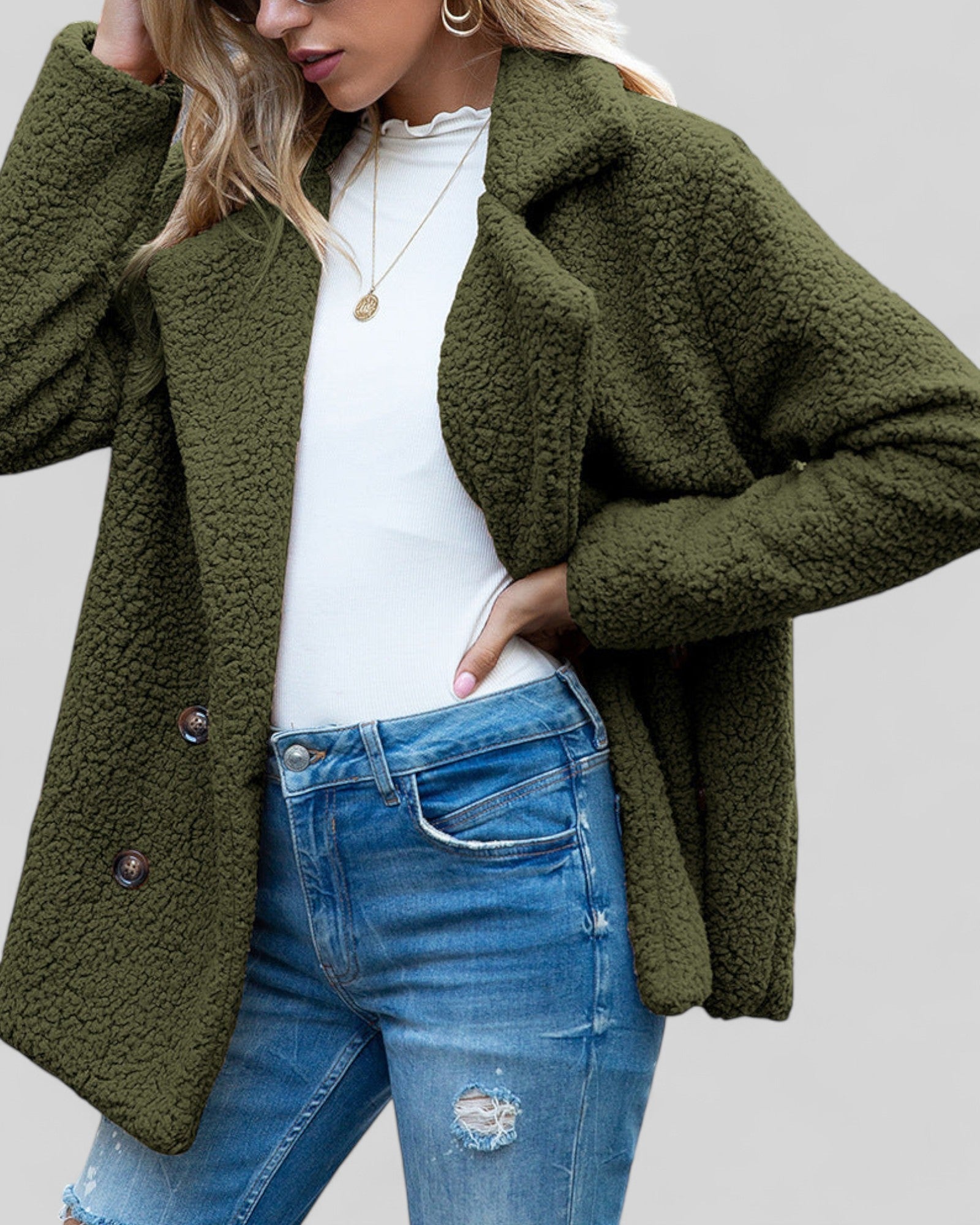 Cappotto morbido ed elegante da donna - Capispalla comodo