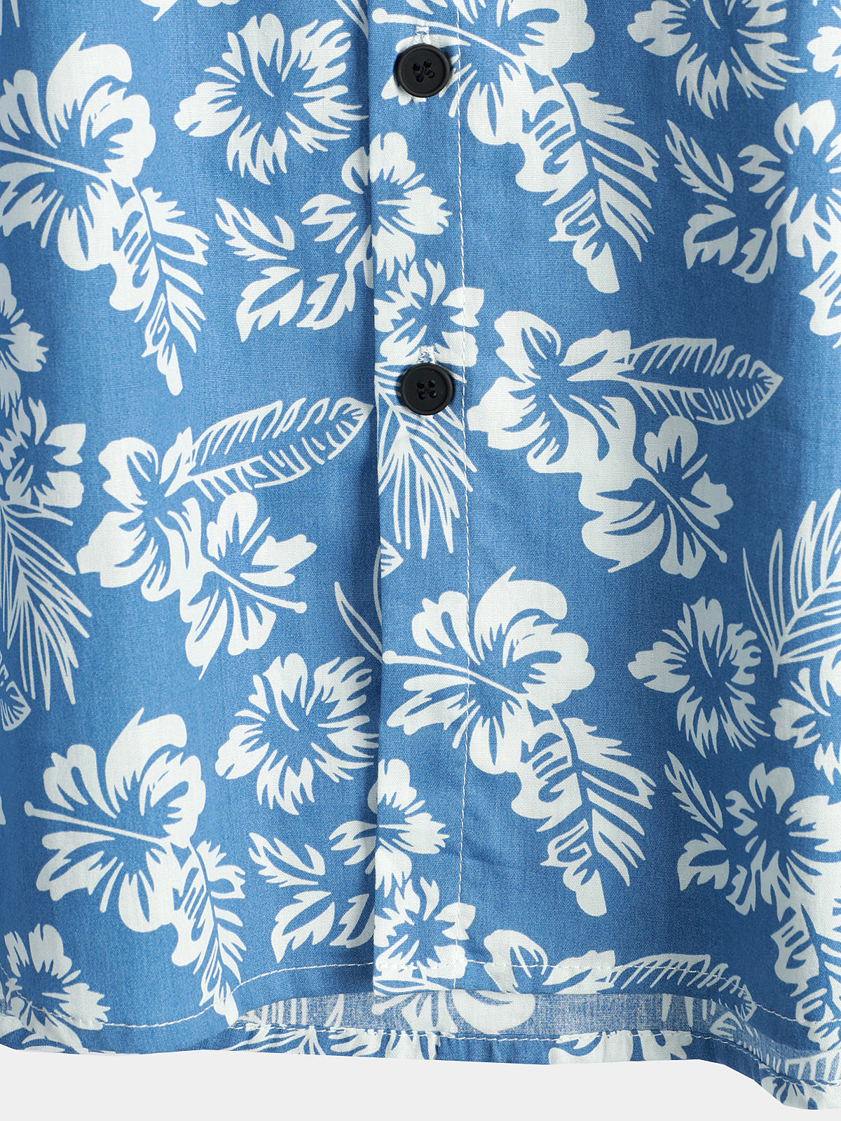 Camicia hawaiana da uomo con maniche corte e motivo floreale
