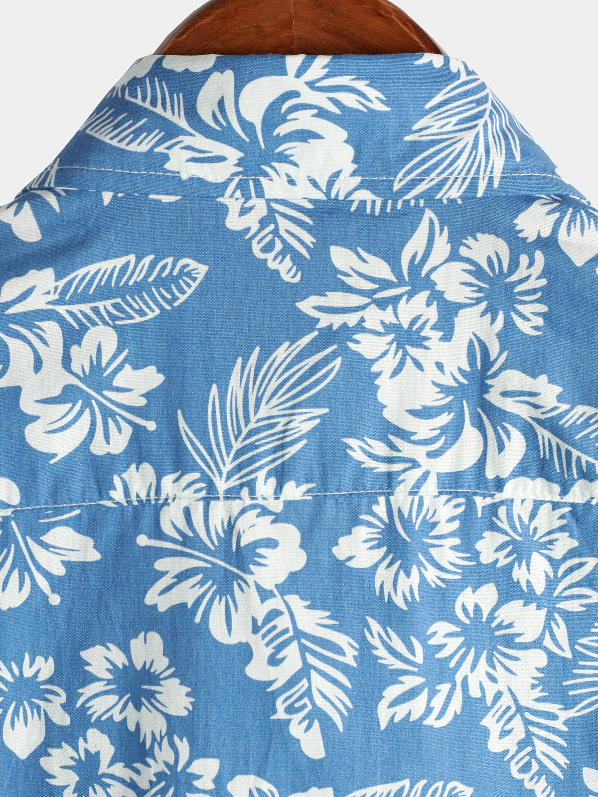 Camicia hawaiana da uomo con maniche corte e motivo floreale