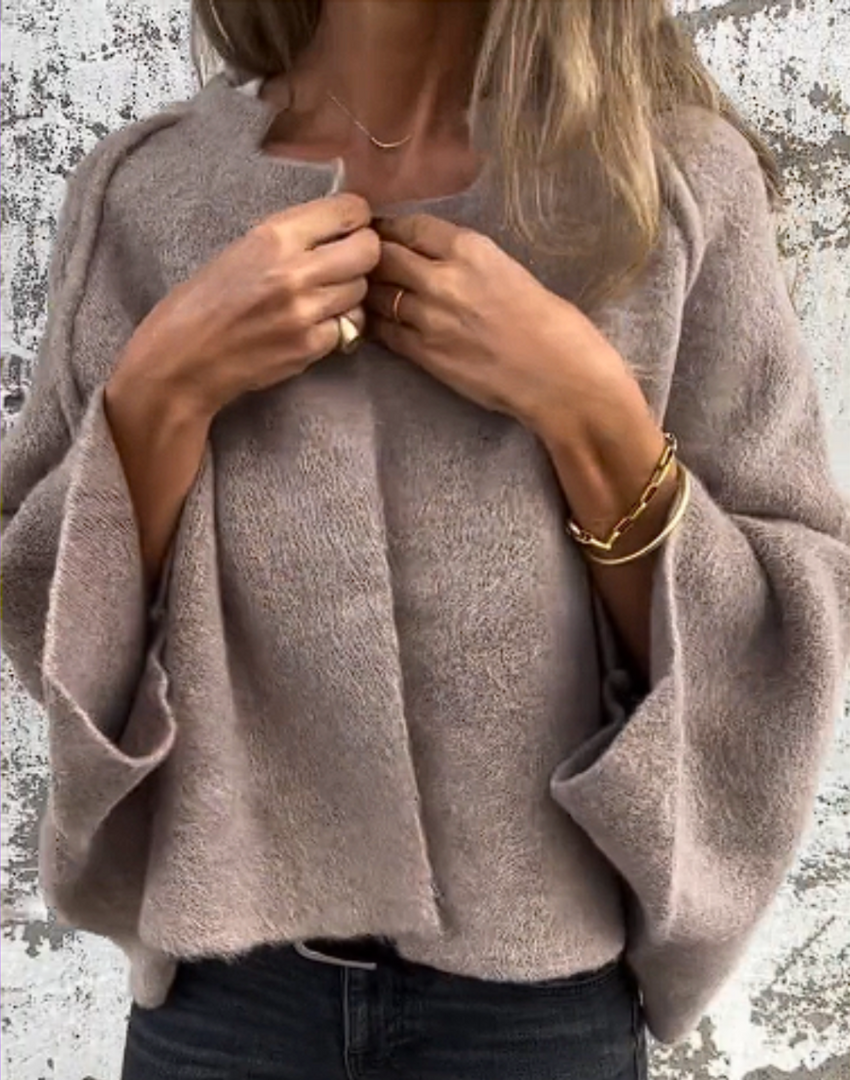 Cardigan aperto oversize premium da donna - Strato caldo e lussuoso