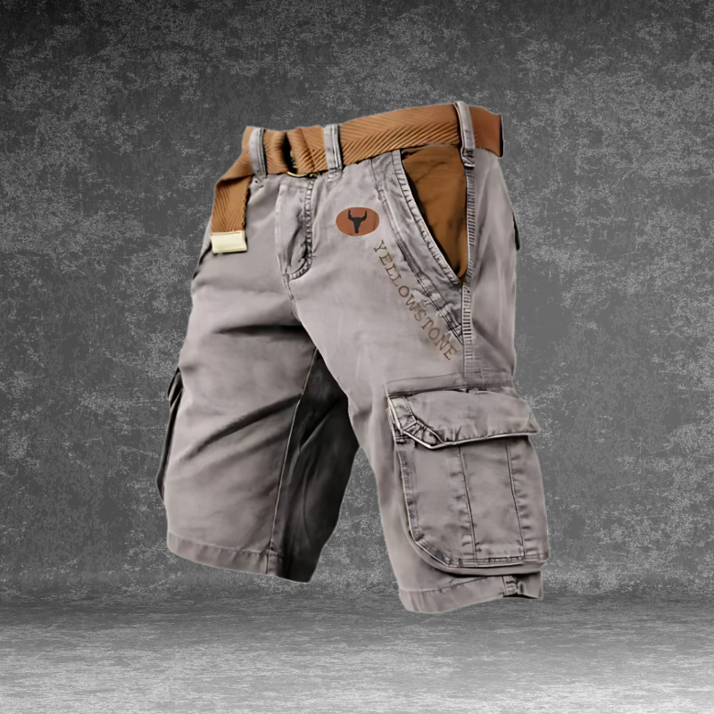 Pantaloncini da uomo - Pantaloncini cargo da uomo