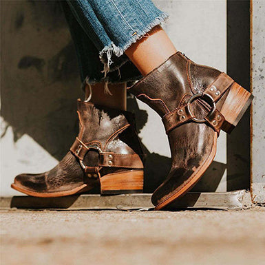 Scarpe da donna moderne - Scarpe in pelle - Scarpe
