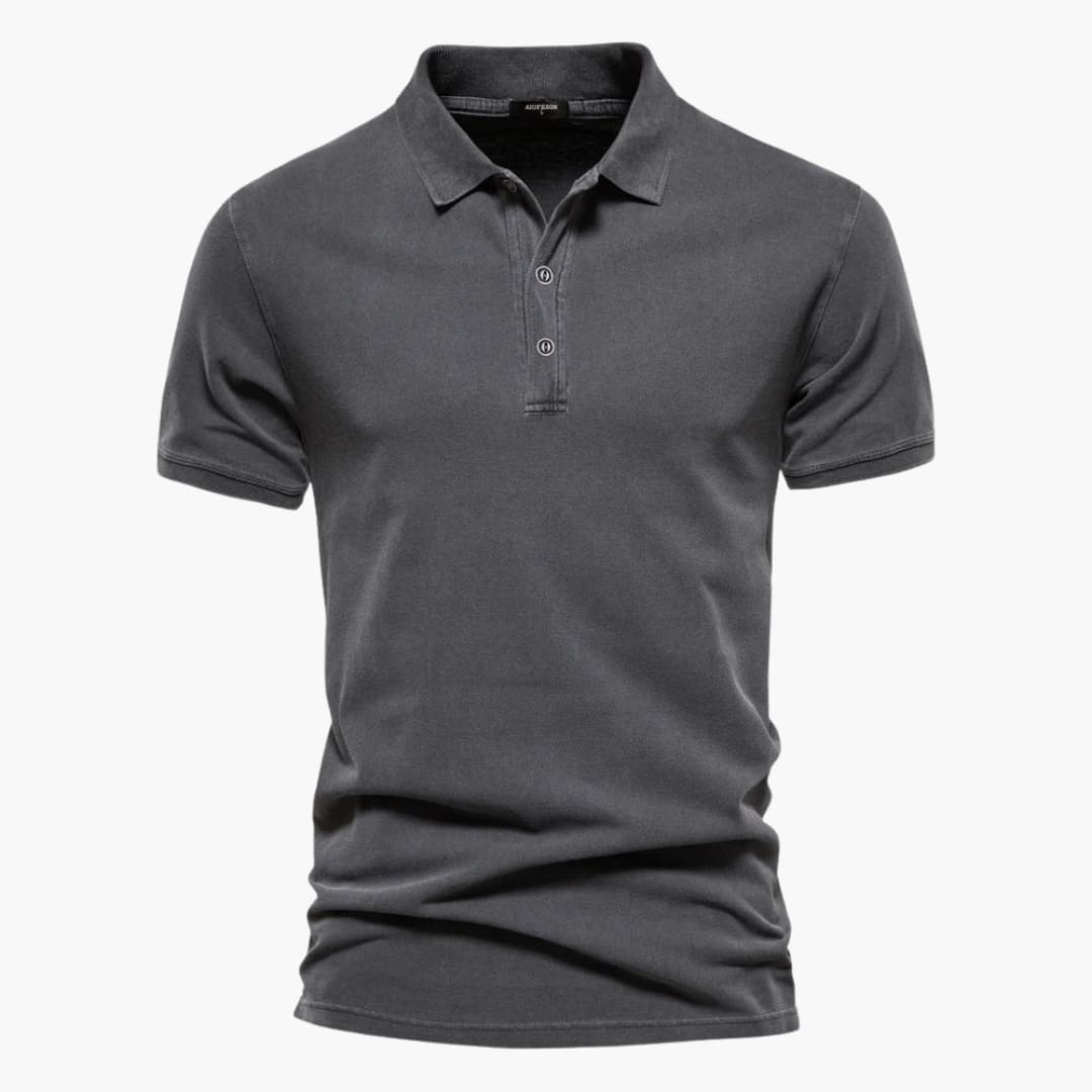Polo casual premium a maniche corte da uomo - Elegante, vestibilità classica, leggera e traspirante