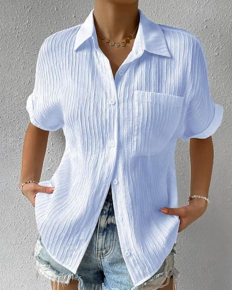 Camicetta a manica corta Classic Premium da donna