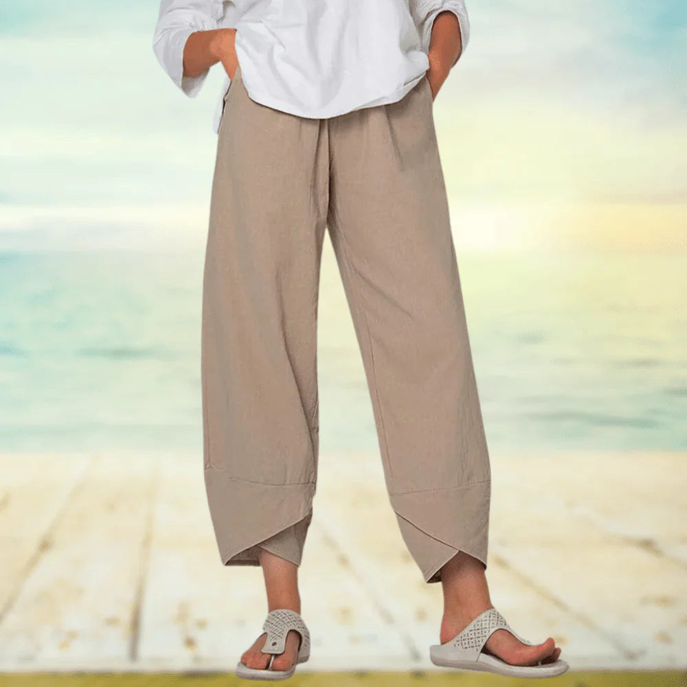 Pantaloni casual leggeri e ariosi da donna