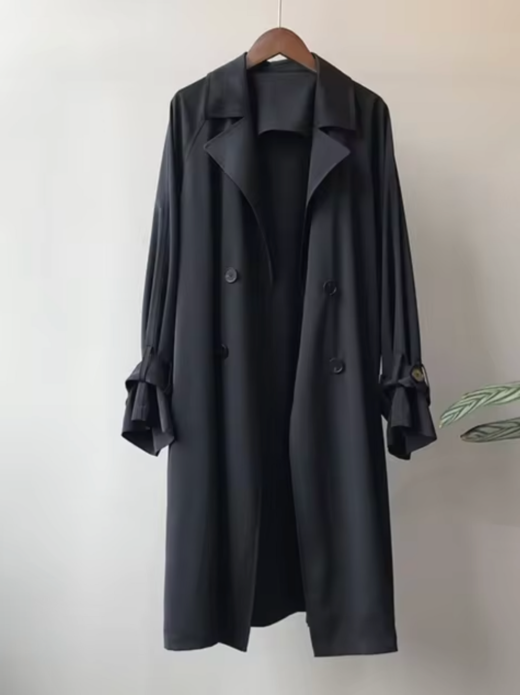 Trench lungo impermeabile da donna | Casuale