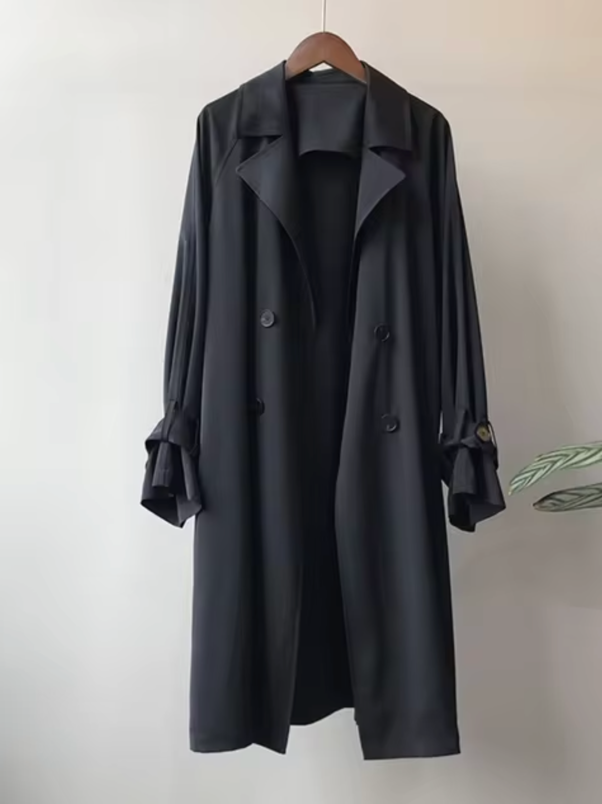 Trench lungo impermeabile da donna | Casuale