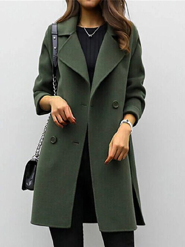 Trench leggero e caldo da donna | Lungo