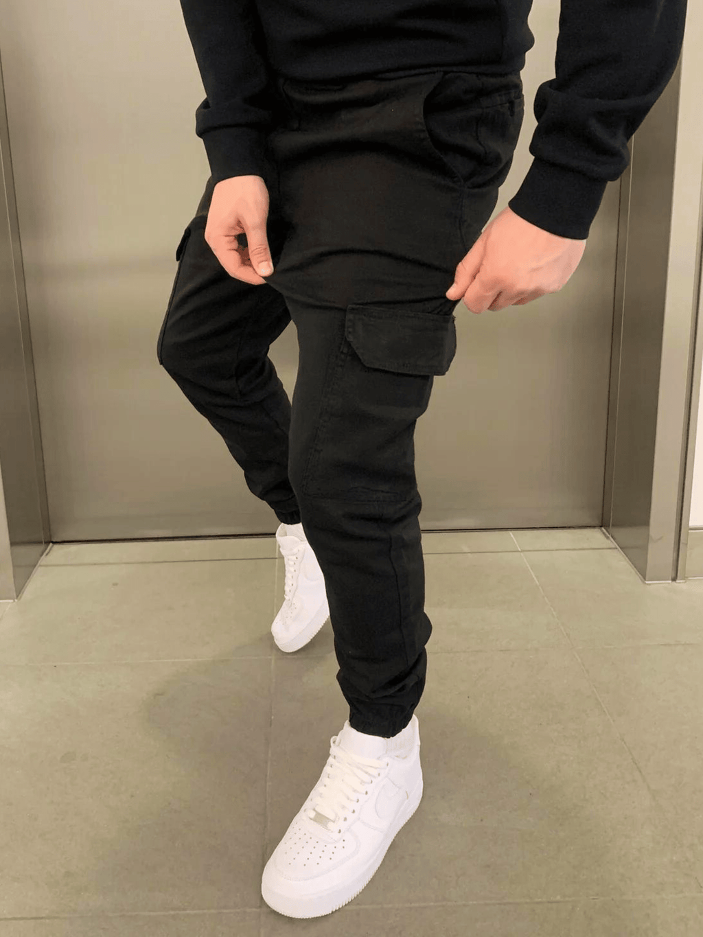 Pantaloni cargo jogger aderenti da uomo di alta qualità - stile e comfort