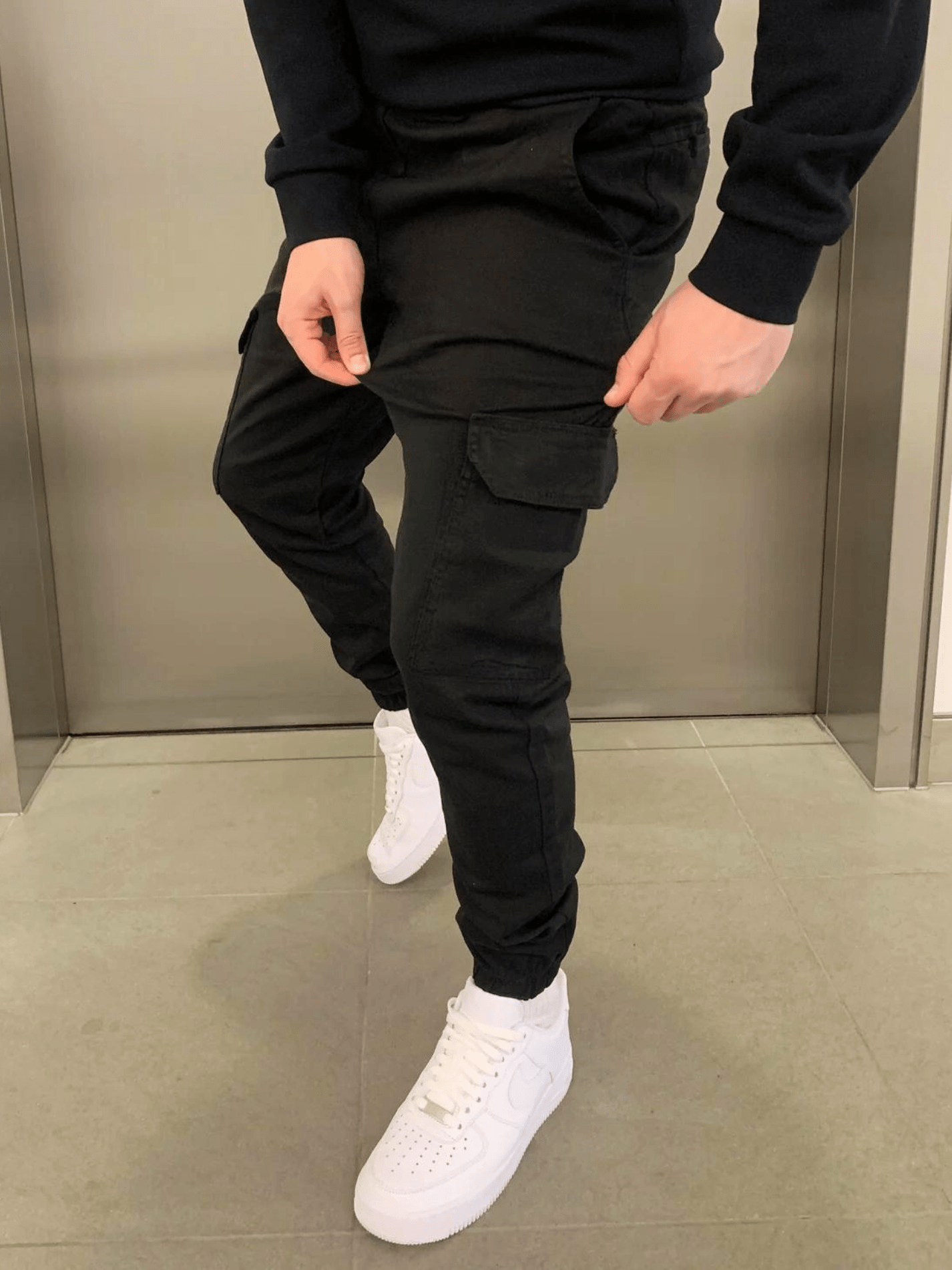 Pantaloni cargo jogger aderenti da uomo di alta qualità - stile e comfort