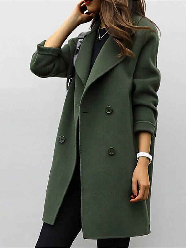 Trench leggero e caldo da donna | Lungo