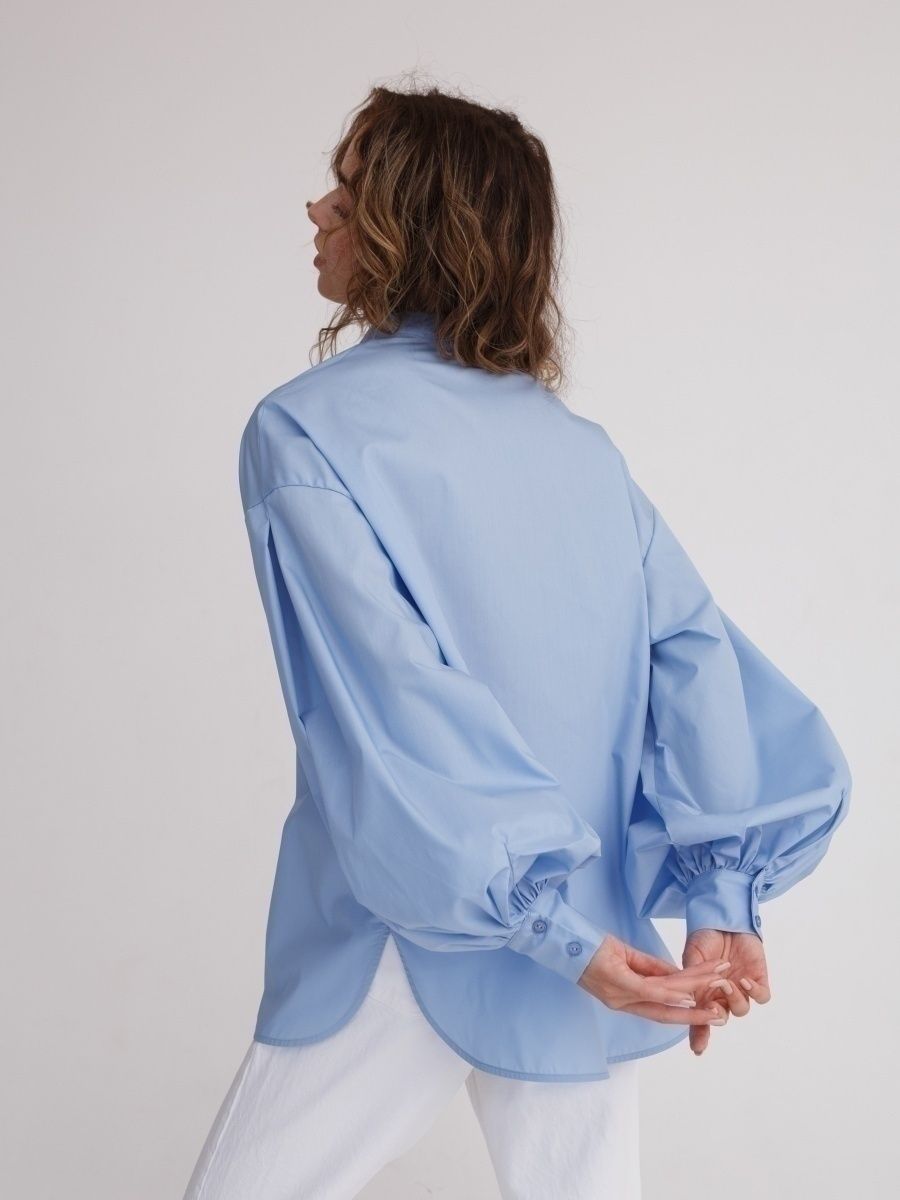 Camicia a maniche lunghe Premium Puffed Cherry da donna