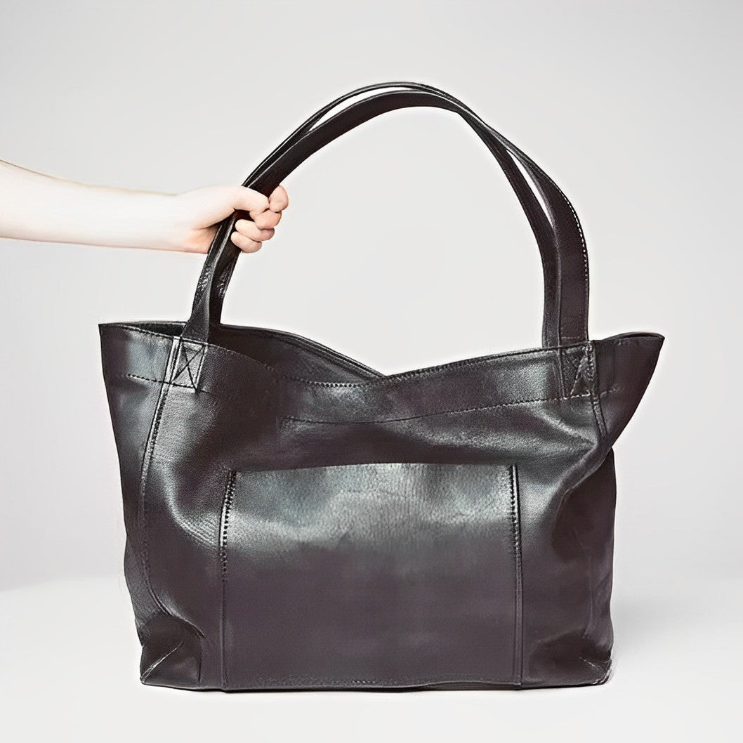 Borsa retrò in pelle per donna