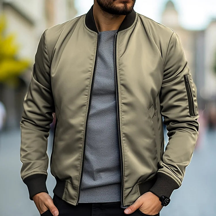 Bomber da uomo elegante e di alta qualità