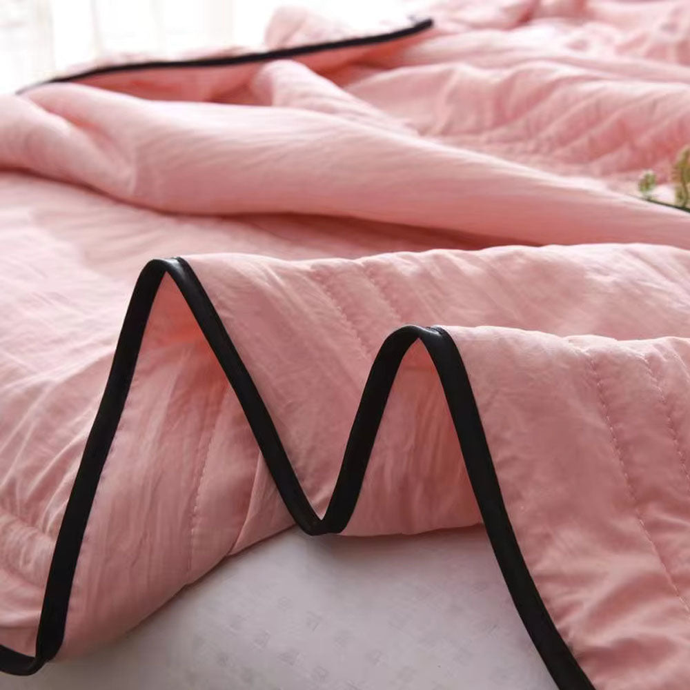 Coperta rinfrescante e confortevole - Coperta leggera, traspirante e fresca al tatto per l'estate, morbida coperta da letto delicata sulla pelle per tutte le stagioni