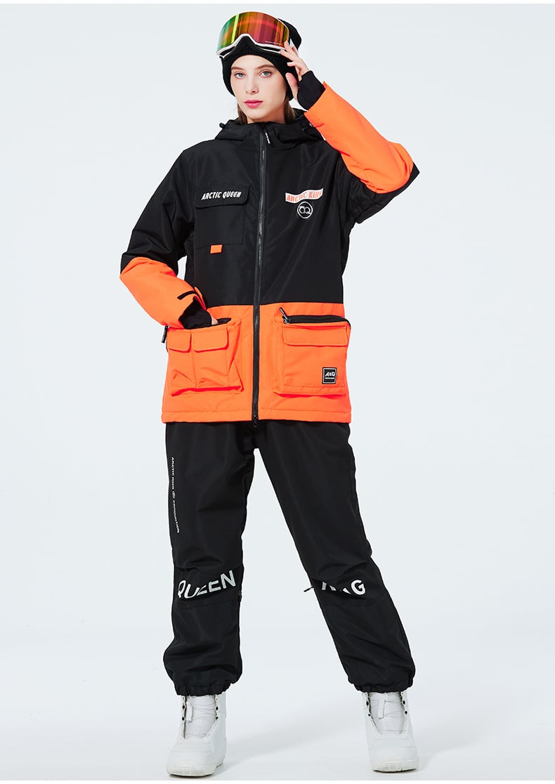 Unisex vinter ski sæt – Åndbar og isolerende todelt sne-dragt