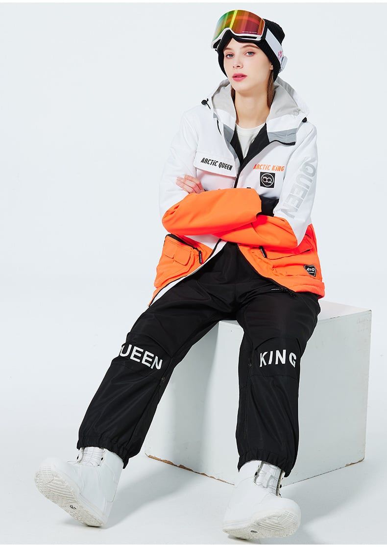 Unisex vinter ski sæt – Åndbar og isolerende todelt sne-dragt