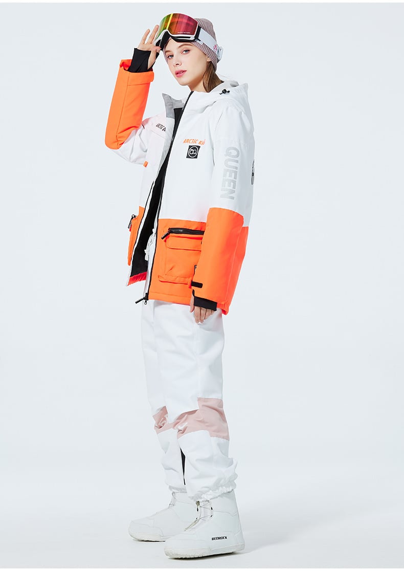 Completo da sci invernale unisex – Tuta da neve traspirante e isolante in due pezzi