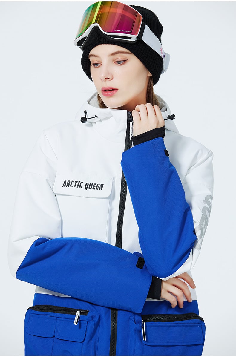 Completo da sci invernale unisex – Tuta da neve traspirante e isolante in due pezzi