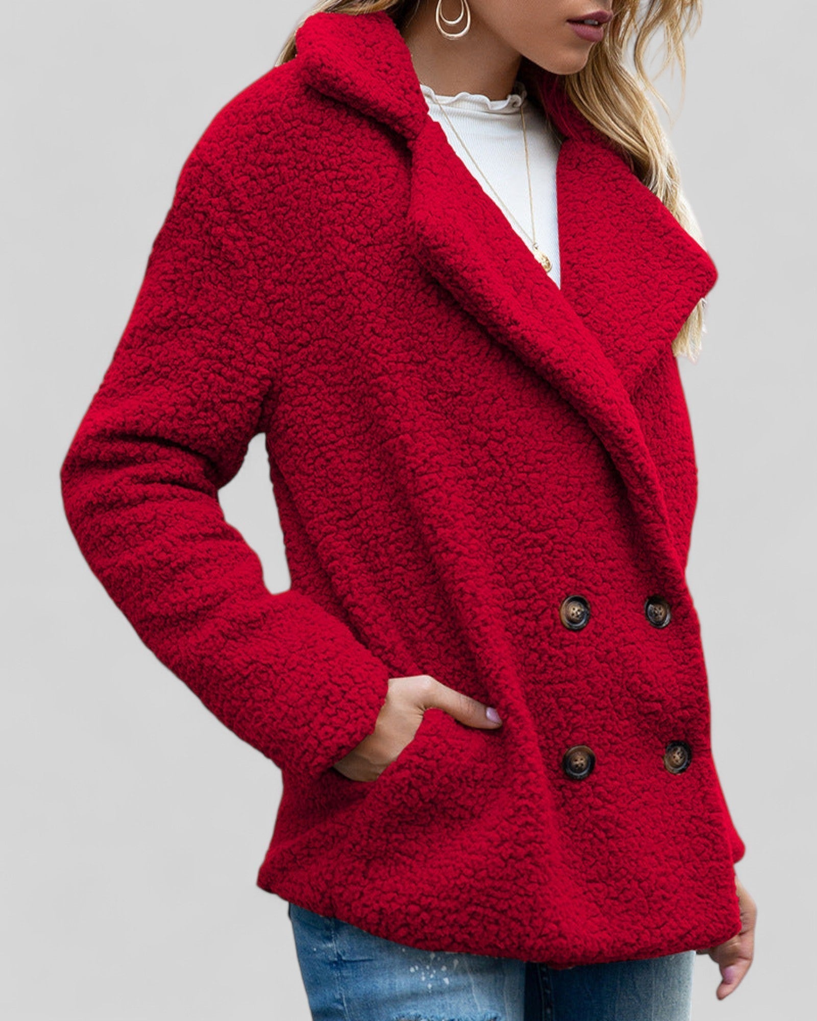 Cappotto morbido ed elegante da donna - Capispalla comodo