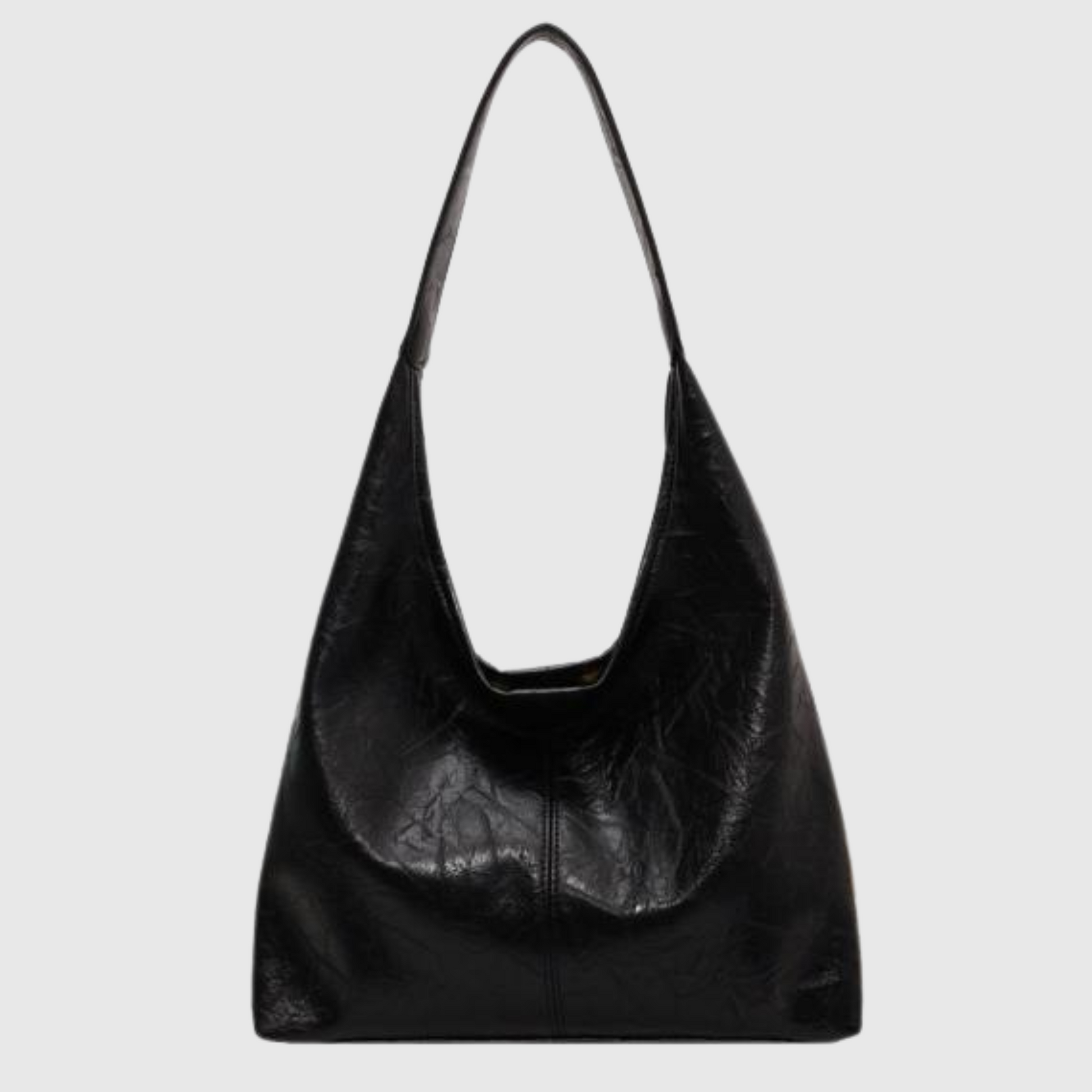Borsa Hobo da donna in similpelle – Elegante borsa a tracolla