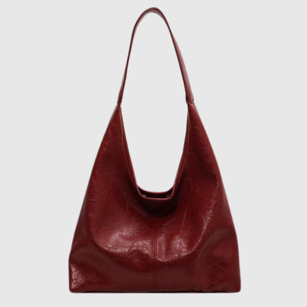 Borsa Hobo da donna in similpelle – Elegante borsa a tracolla