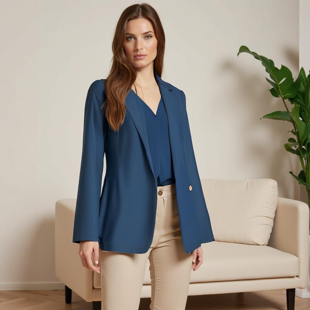 Blazer donna Premium Tailored Classic Fitted