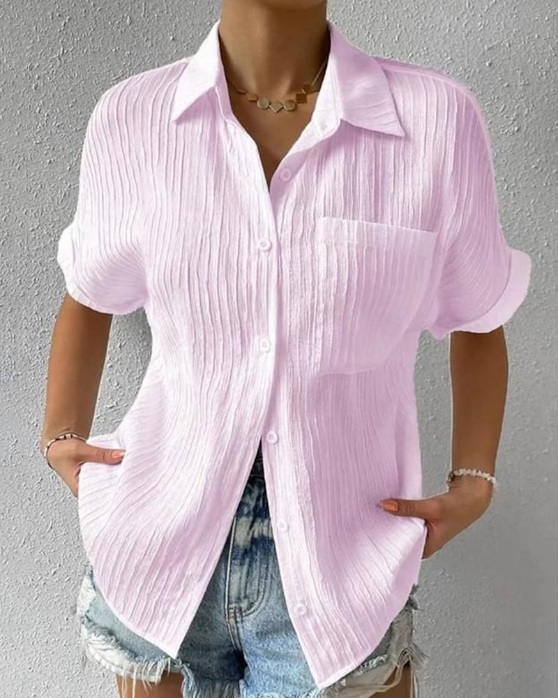 Camicetta a manica corta Classic Premium da donna