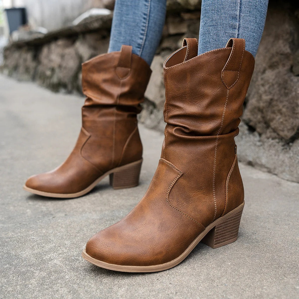 Stivali da cowboy resistenti ed eleganti per donna - Scarpe comode